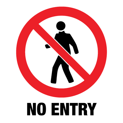 No Entry
