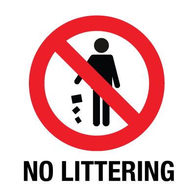 No Littering