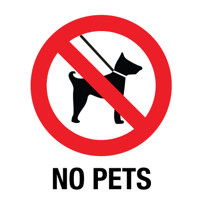 No Pets