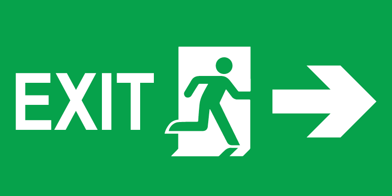 Fire Exit Right