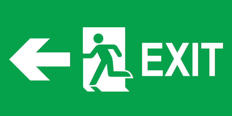 Fire Exit Left